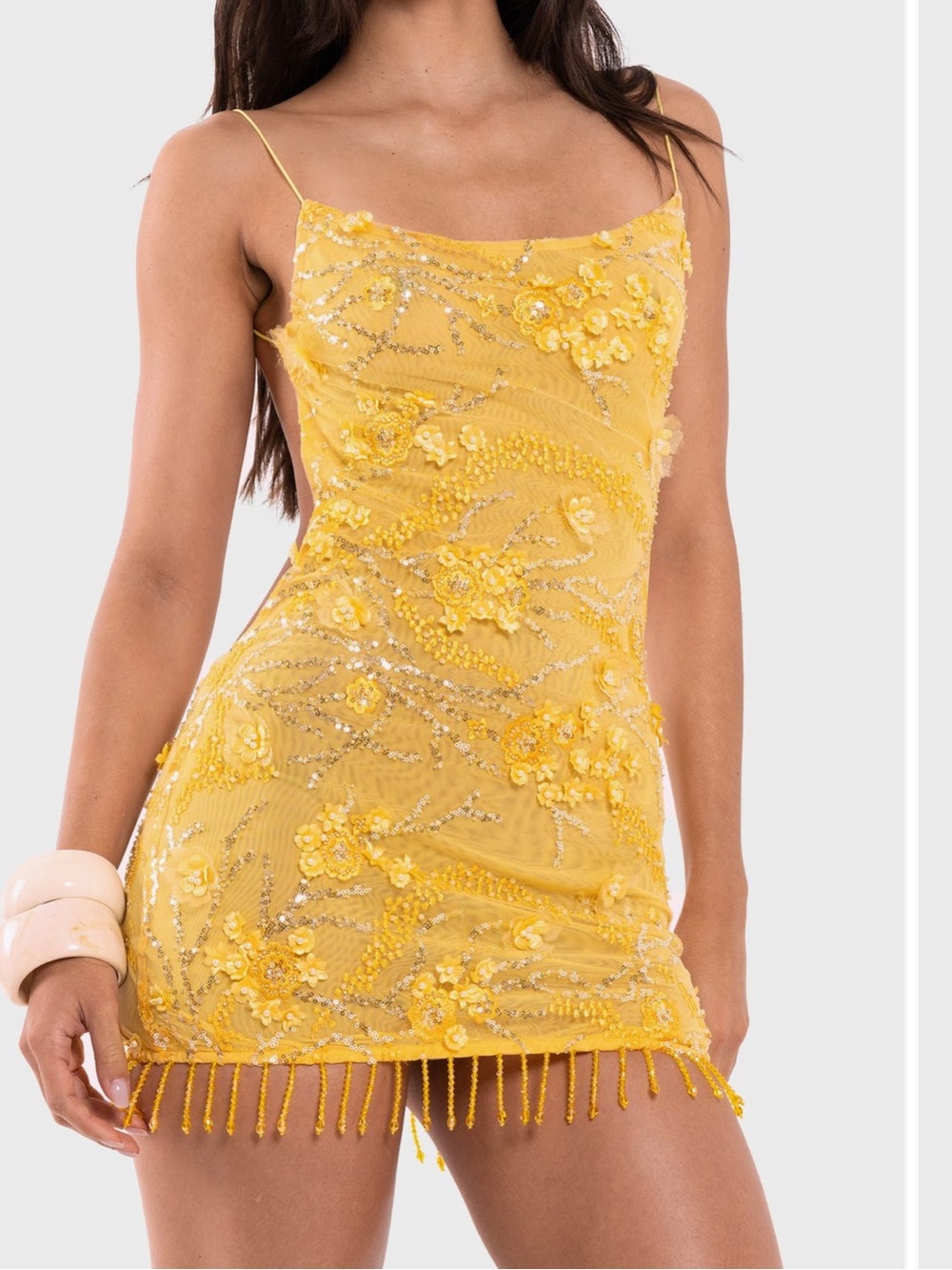 JADED LONDON
Beaded Mesh
Mirage Minidress
